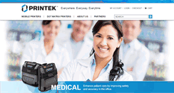 Desktop Screenshot of printek.com